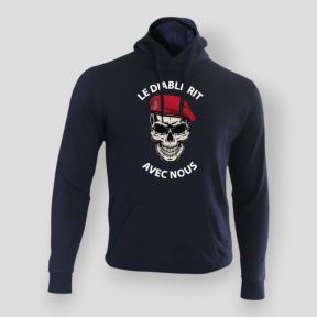 LE DIABLE RIT Navy Color Sweatshirt - Summit Outdoor Lifestyle