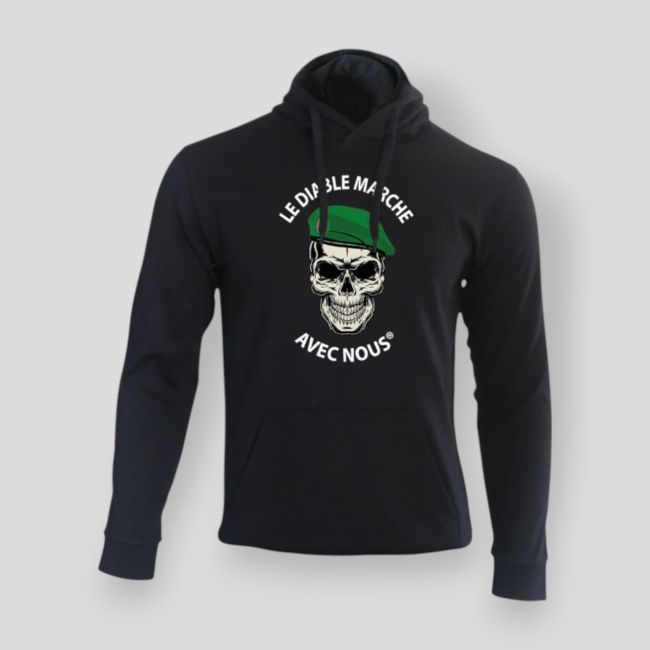 Sweatshirt LE DIABLE MARCHE Schwarz - Summit Outdoor Lifestyle