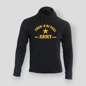 Sweatshirt French Heroes Zwart - Summit Outdoor Lifestyle
