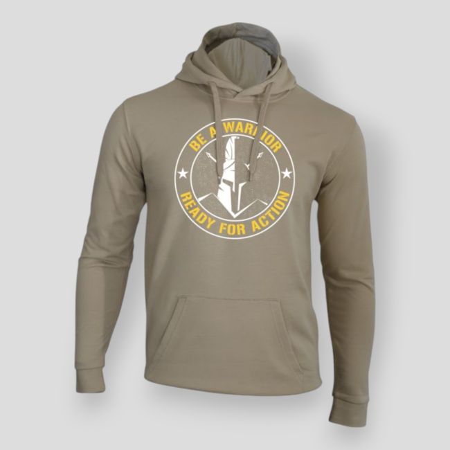 Sweat-shirt Be a warrior Light Sand - Summit Outdoor Lifestyle