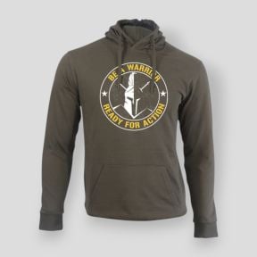 Sudadera Be a warrior Caqui - Summit Outdoor Lifestyle