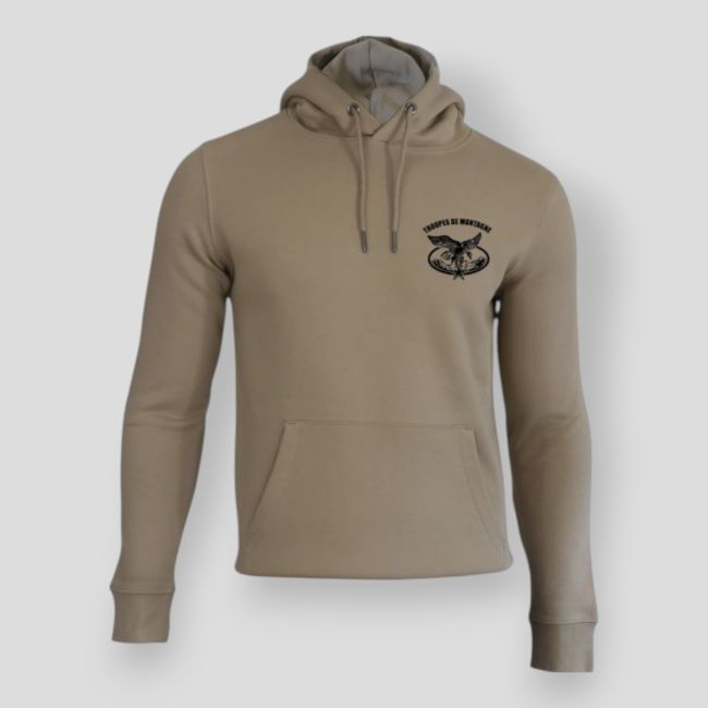 Sweat-shirt 350g Troupes de Montagne Wet Sand - Summit Outdoor Lifestyle
