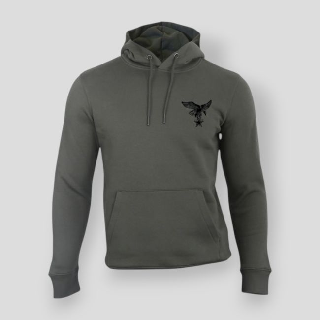 Sudadera 350g Tropas de Montaña Francia Organic Caqui - Summit Outdoor Lifestyle