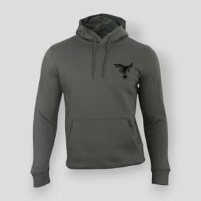 Sweat-shirt 350g Troupes de Montagne France Organic Kakhi - Summit Outdoor Lifestyle