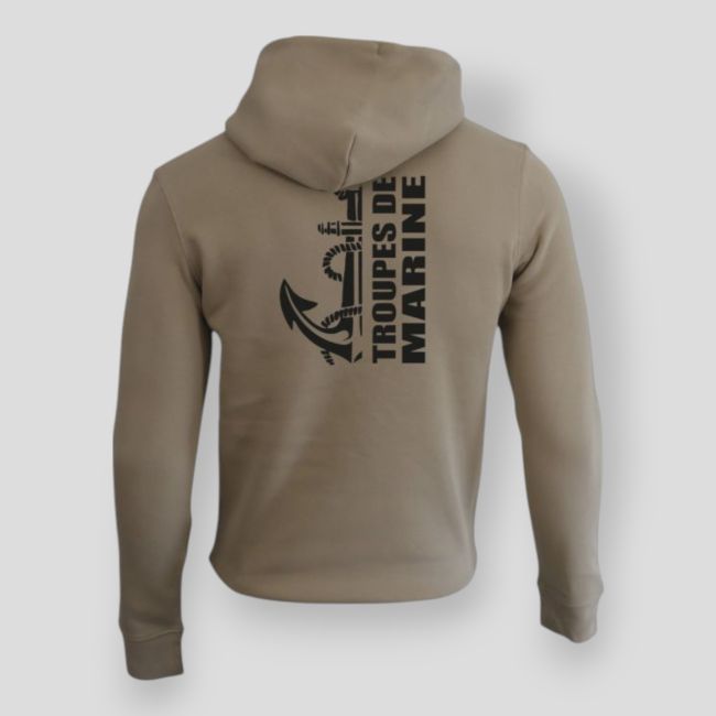Sweat-shirt 350g Troupes de Marine Design Wet Sand - Summit Outdoor Lifestyle