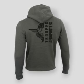 Sudadera 350g Tropas Aerotransportadas Design - Organic Kaki - Summit Outdoor Lifestyle