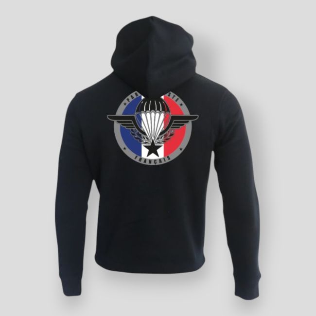 Bluza 350g Spadochroniarz Francja Czarna - Summit Outdoor Lifestyle