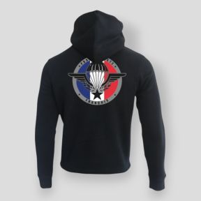 Bluza 350g Spadochroniarz Francja Czarna - Summit Outdoor Lifestyle