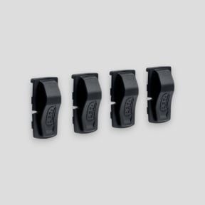 Adhesive mounting clips for helmet mounting of Aria or Swift RL headlamp - Black - Petzl