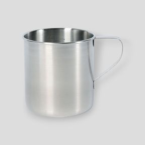 Tazza graduata con manico pieghevole 500ml in acciaio inox - Tatonka