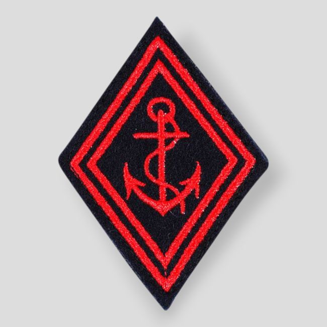 Raute-Abzeichen Marine Truppen rot - Ares