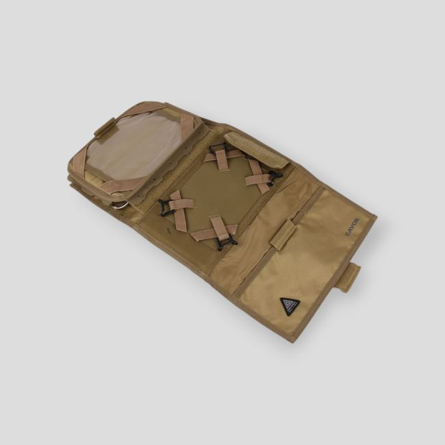 Vluchtklembord CAVOK coyote - Dimatex