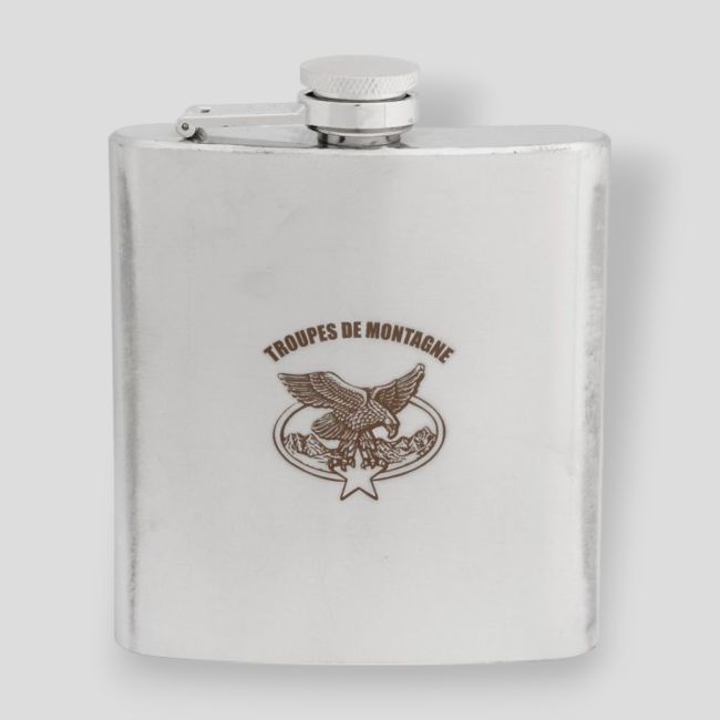 Piersiówka inox 200ml Wojska Górskie - Ares
