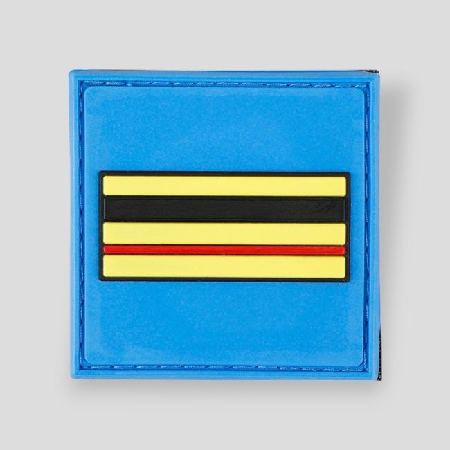 PVC-Rangabzeichen der Stadtpolizei mit hoher Sichtbarkeit - Hauptbrigadier