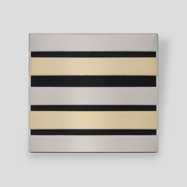 Grade de calot en métal Armée de Terre - Lieutenant-Colonel Argent