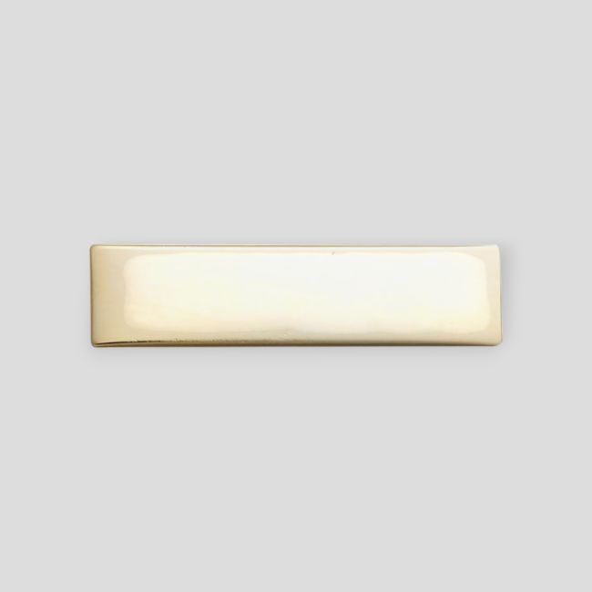Grade de calot en métal Armée de Terre - Sous-Lieutenant Argent