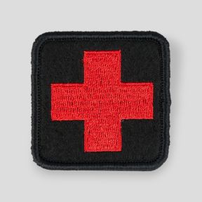 PATCH CROCE ROSSA HV RICAMATO - Ares
