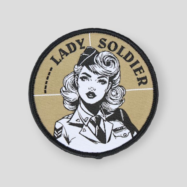 LADY SOLDIER PRINT-PATCH - Ares