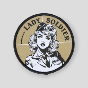 LADY SOLDIER PRINT-PATCH - Ares