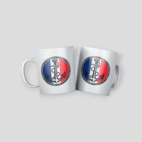 Tazza Troupes de Marine France - Bianca - Summit Outdoor Lifestyle