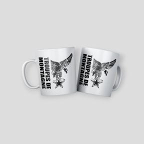 Gebirgstruppen Design Tasse - Weiß - Summit Outdoor Lifestyle