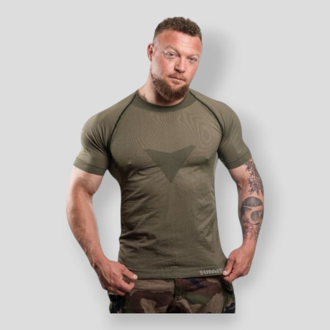 Camiseta FLIGHT Active Line (10°C y +) - Ranger Green - Summit Outdoor