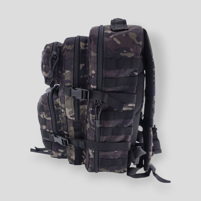 Sac à dos SWAT Premium camo noir - Patrol Equipement