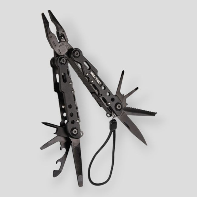 Grande alicate multifunções cobra com estojo - Miltec