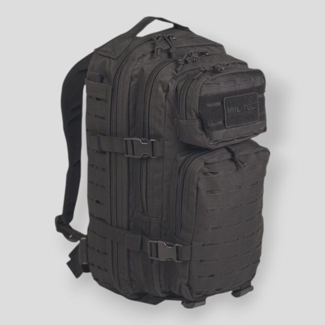 Plecak US ASS. PACK laser Cut 20L Czarny - Miltec