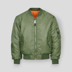 Casaco bomber de aviação MA-1 Verde - Fostex Garments