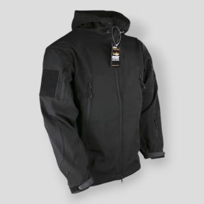 Giacca Softshell Patriot - Nera - Kombat Tactical