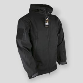 Giacca Softshell Patriot - Nera - Kombat Tactical