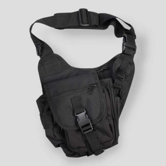 Torba na ramię 7L - Czarny - Kombat Tactical