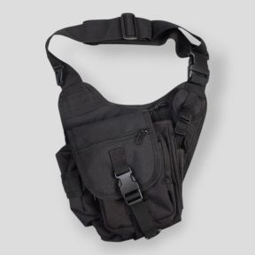 Bolsa a tiracolo 7L - Preta - Kombat Tactical