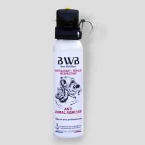 Aérosol anti-animal agressif Gel Poivre BWB - 100ml - Le Protecteur