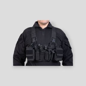 Chest Rig Force MK1 - Nero - Delta Tactics