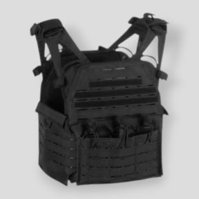 Chaleco portaplacas Reaper - Negro - Invader Gear