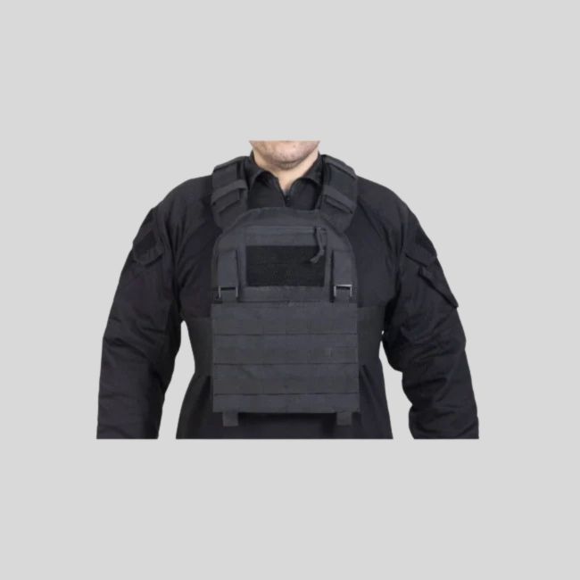 Chaleco portaplacas Force MK1 - Negro - Delta Tactics