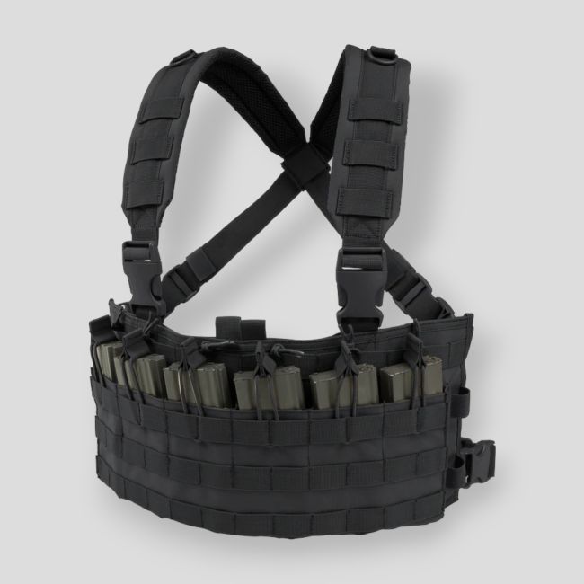 Chaleco Chest Rig Rapid Asault - Negro - Condor Outdoor