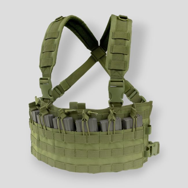 Gilet Chest Rig Rapid Asault - Vert Olive - Condor Outdoor