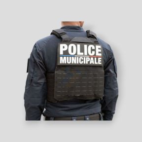 Kogelwerende vest met plaatdrager Quick Release Rider NIJ IIIA Security met harde platen - Le Protecteur