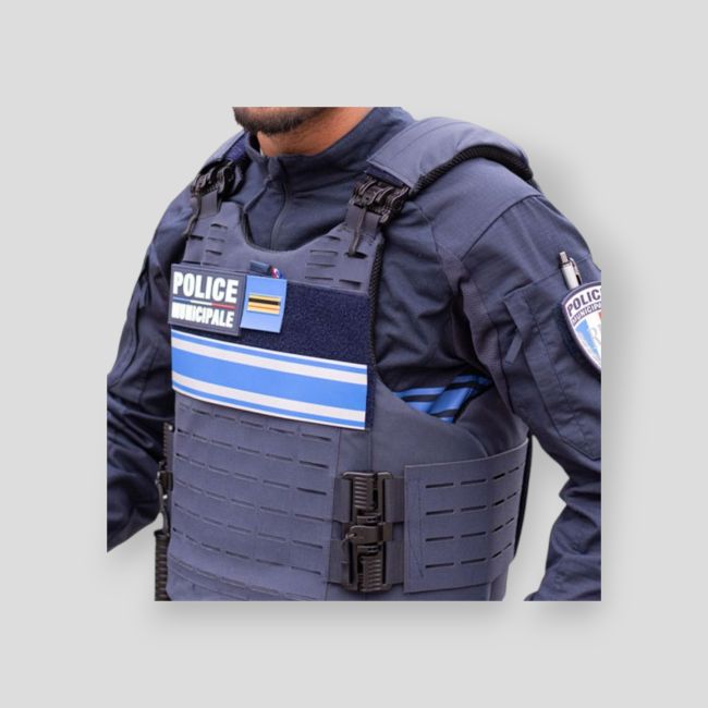 Colete à prova de balas Quick Release NIJ IIIA Polícia Municipal - Le Protecteur
