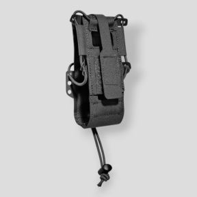 Funda para radio con solapa L - Negro - Tasmanian Tiger