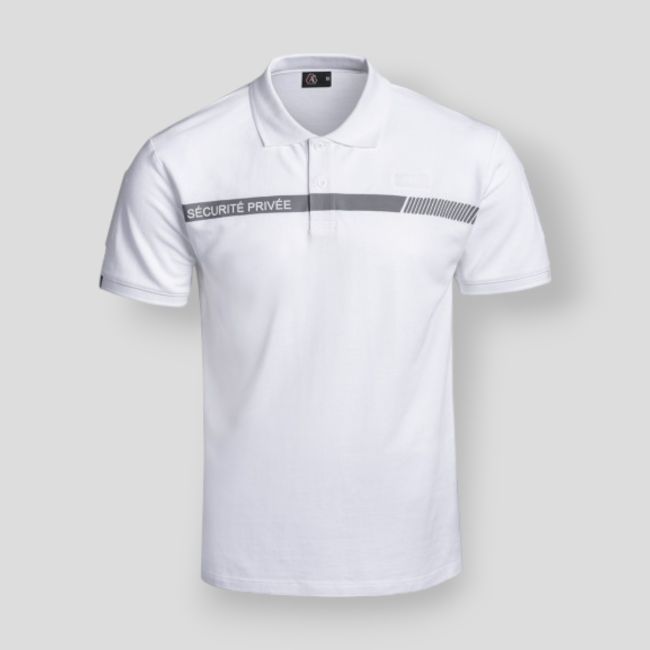 Polo de Segurança Privada Sécu-One - Branco - A10 Equipment