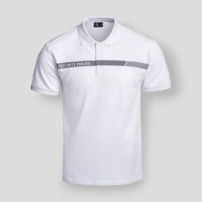 Polo de Segurança Privada Sécu-One - Branco - A10 Equipment