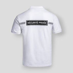Polo de Segurança Privada Sécu-One - Branco - A10 Equipment
