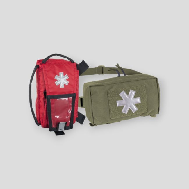 modular individual med kit pouch® - cordura® - adaptive green - helikon