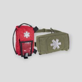 modular individual med kit pouch® - cordura® - adaptive green - helikon
