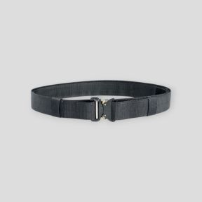 Tactische riem 43mm met onderriem en cobra gesp - Zwart - Tasmanian Tiger