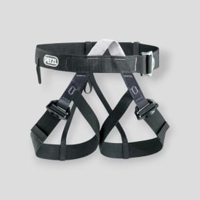 Kompakter und leichter Vielseitigkeits-Sitzgurt Pandion - Schwarz - Petzl